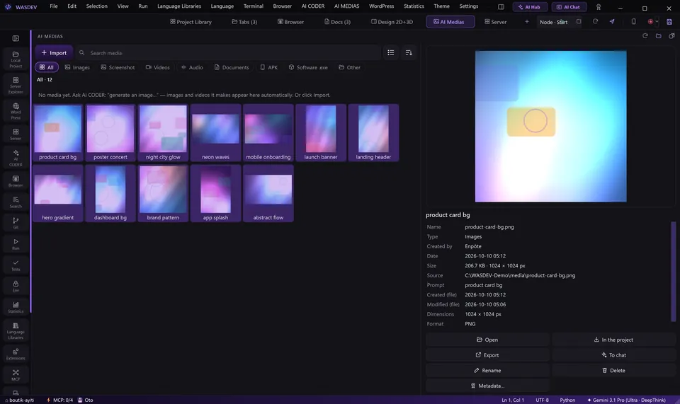 AI Medias gallery
